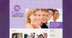 Desktop Screenshot of codeprou.com